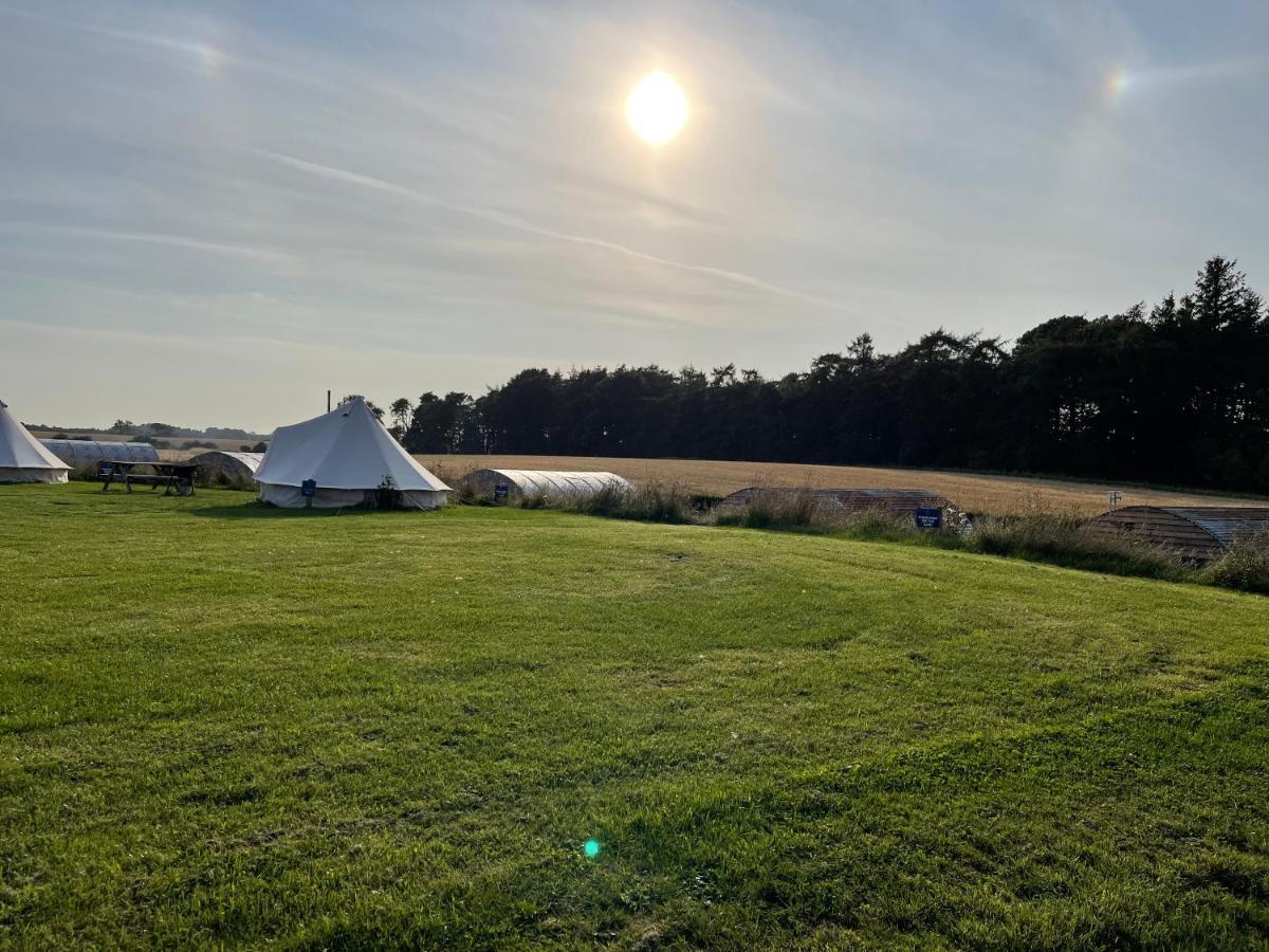 Hotel Doxford Farm Camping Alnwick Exterior foto