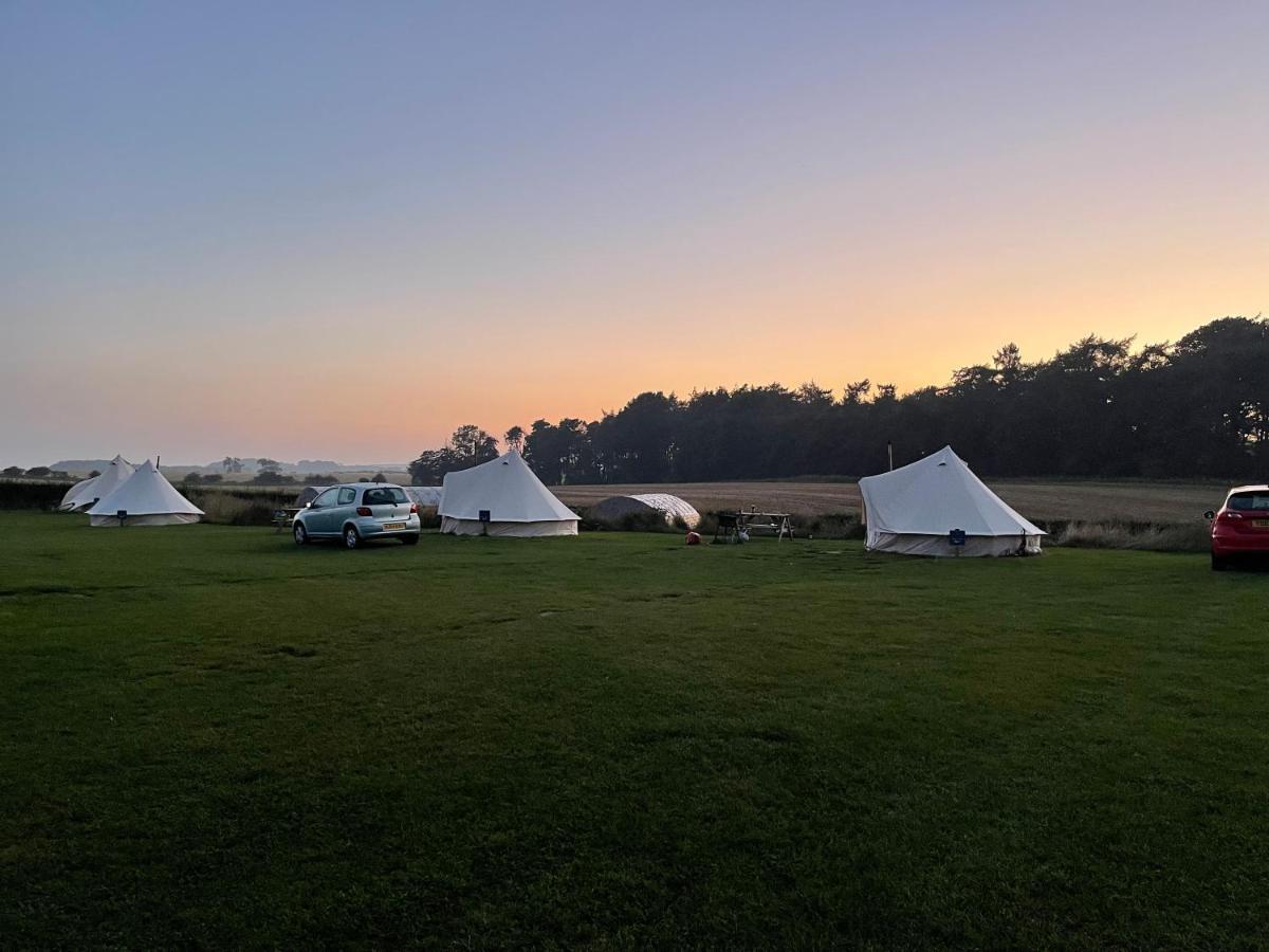 Hotel Doxford Farm Camping Alnwick Exterior foto